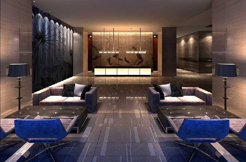 成都星級賓館裝修設計，福林賓館設計案例